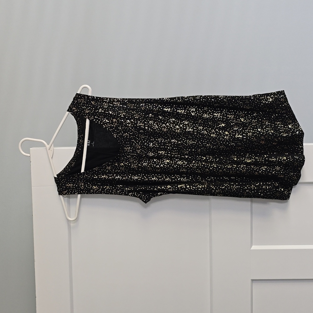 Black and Gold Tank Top